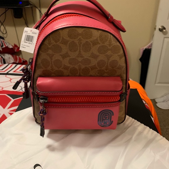 Coach backpack 23 and coach card case main image 5
